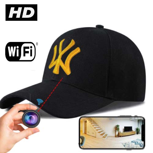 Şapka Gizli Kamera İP
